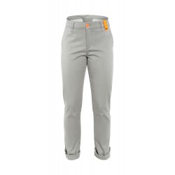 AWA BLACK Womens Pants Grey, Orange