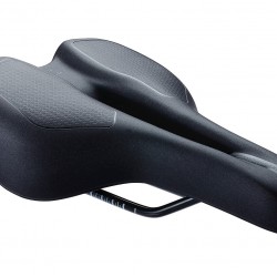 SportPlus Ergonomic Saddle Steel Rail 170mm [BSD-111]