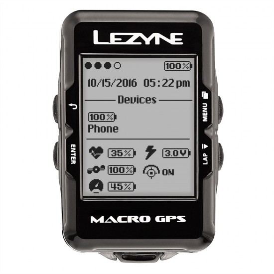 Lezyne Macro GPS Black