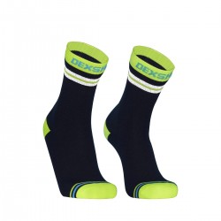 Dexshell - Pro Visibility Socks  Hi-Vis Yellow stripe - L