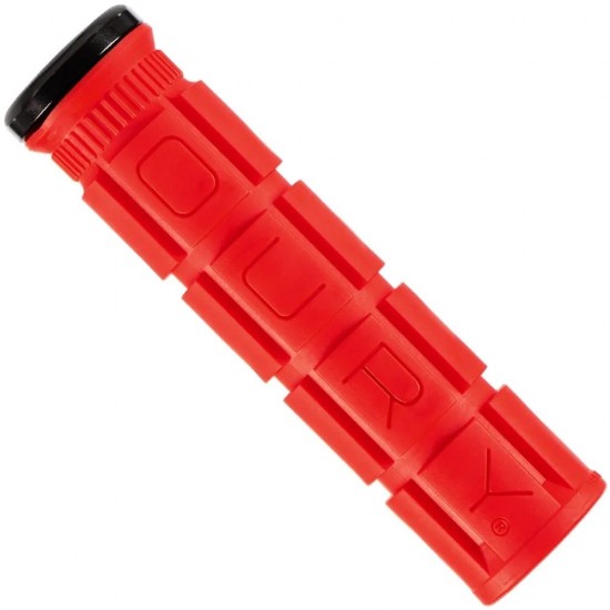 Lizard Skins Single-Clamp Lock-On Oury V2 Candy Red