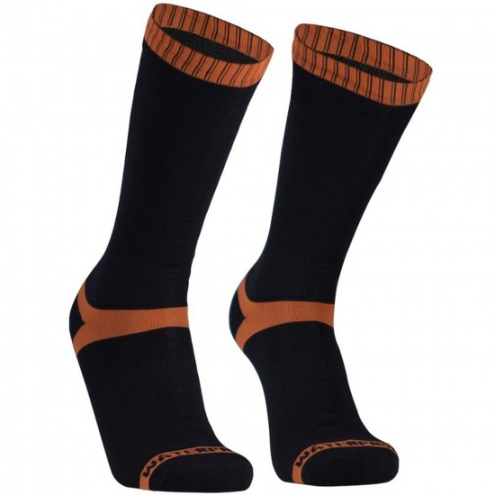 Dexshell - Hytherm Pro Socks  Black Tangelo stripe - S