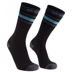 Dexshell - Ultra Dri Sports Socks  Aqua Blue stripe - M