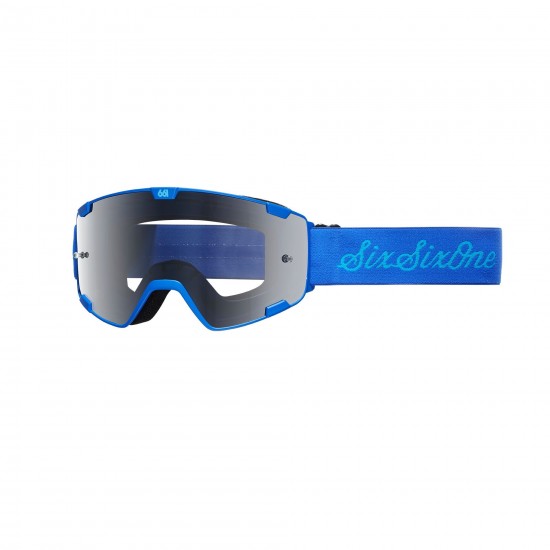 SixSixOne Radia Goggle Script Blue L