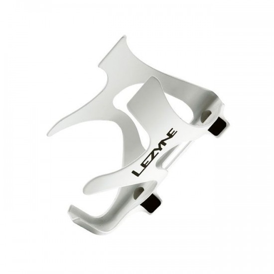 Lezyne Road Drive Cage Alloy White