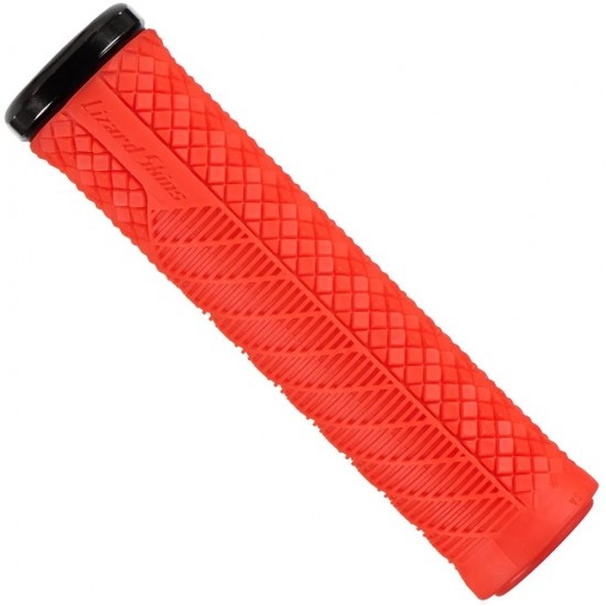 Lizard Skins Single-Clamp Lock-On Charger Evo Fire Red