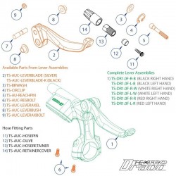 Tektro Spares Draco lever diaphram