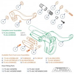 TEKTRO SPARES AUC Hose Retainer Cover