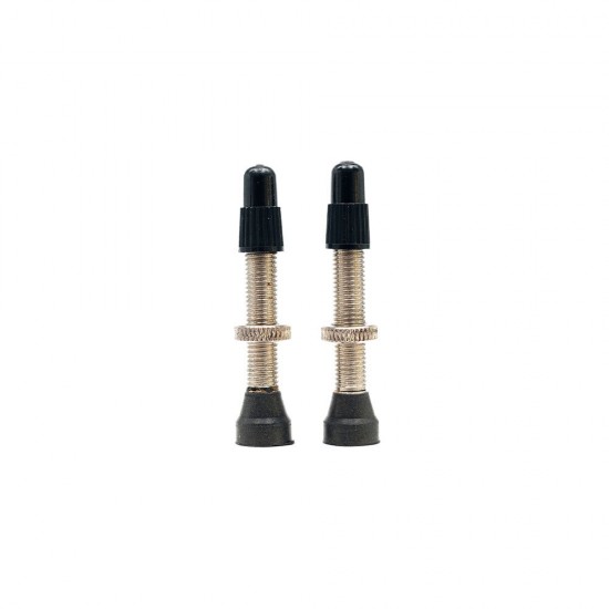 Stans Tubeless Universal Valves Pair Regular Brass