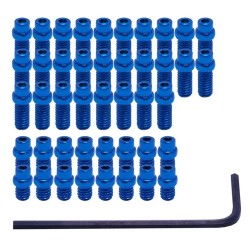 DMR Flip Pin Set for Vault Pedal 44pcs Blue