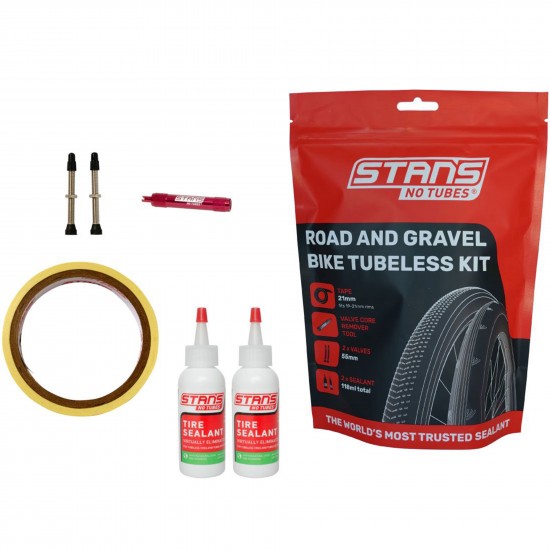 Stans NoTubes TUBELESS KIT, ROAD, 21 TAPE, 55 VALVE