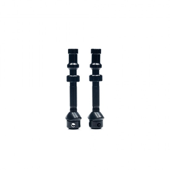 Stans Tubeless Universal+ Valves Pair Regular Black