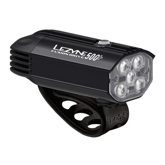 Lezyne Fusion Drive 500+ Front Satin Black