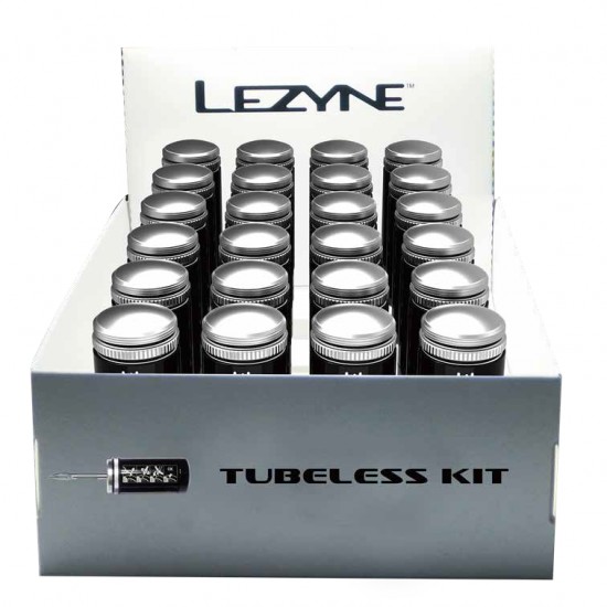 Lezyne Tubeless Kit Counter Top 24pcs