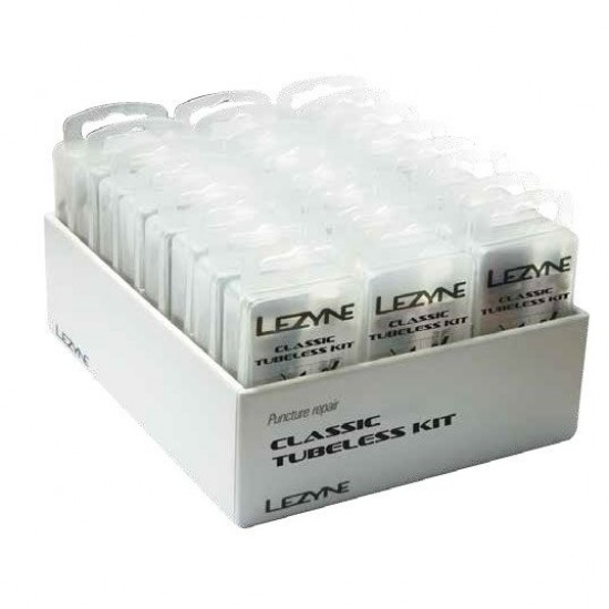 Lezyne Classic Tubeless Kit Counter Top 24pcs