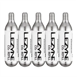 Lezyne 16G Threaded CO2 Cartridge pack of 5