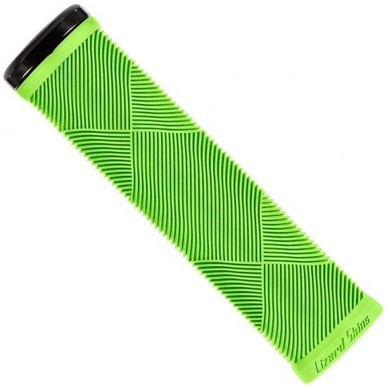 Lizard Skins Single-Sided Lock-On Strata Lime Green