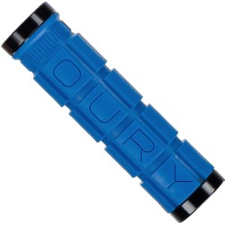 Lizard Skins Dual-Clamp Lock-On Oury Blue