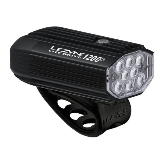 Lezyne Lite Drive 1200+ Front Satin Black