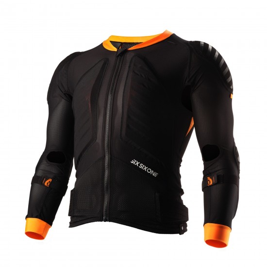 SixSixOne Evo Compression Jacket Short Sleeve Black S