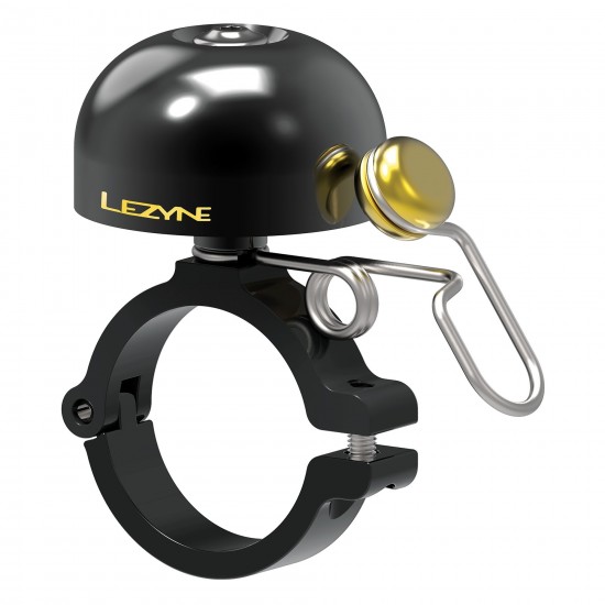 Lezyne Classic Brass Bell- HM Brass / Black