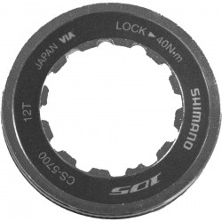 Shimano CS-5700 Lock Ring and Spacer for 12T Top Gear