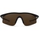 Madison Eyewear D'Arcs compact glasses 3-lens pack - matt black frame / dark, amber and clear lens