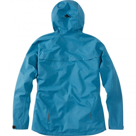 Madison Leia women's waterproof jacket, china blue size 8