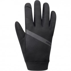 Shimano Unisex Wind Control Glove, Black, Size S