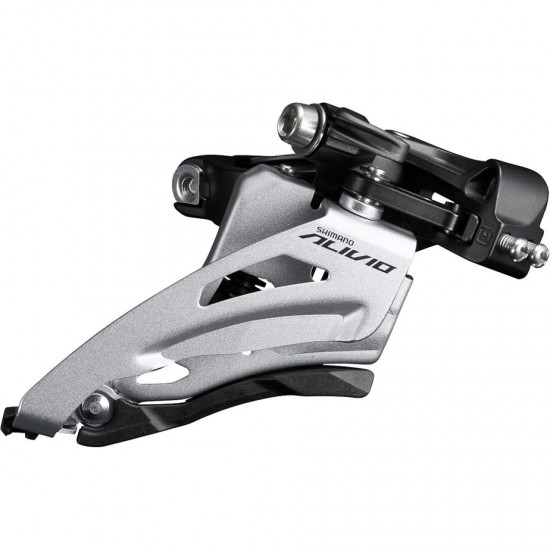 Shimano FD-M3120-D Alivio front derailleur, 9-speed double, side swing, direct mount