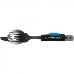 Lifeventure Knife Fork Spoon Set - Titanium