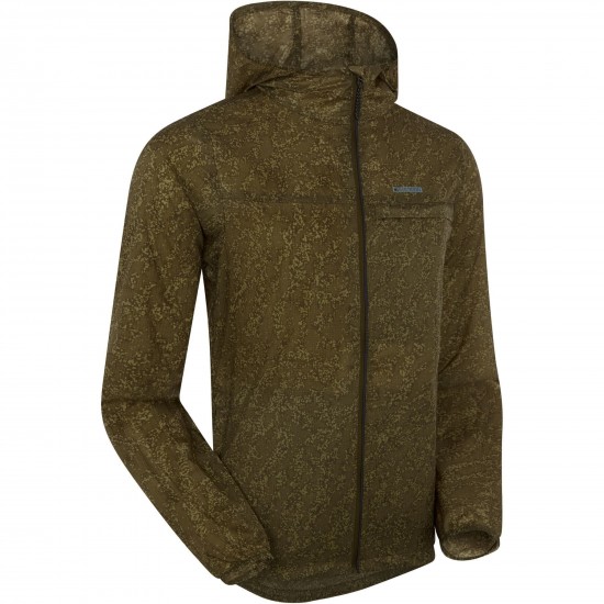 Madison Roam Men's Lightweight Packable Jacket, camo dark olive - small