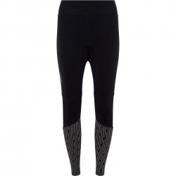 Madison Stellar Padded Women's Reflective Thermal Tights With DWR, black - size 8