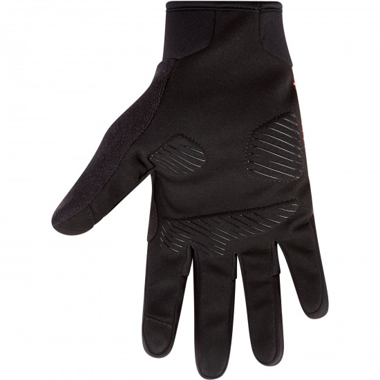 Madison Stellar Reflective Windproof Thermal Gloves, lava red - x-small