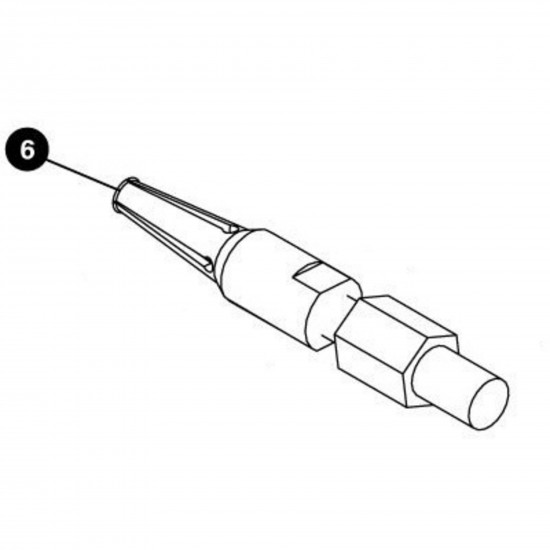 Park Tool 2561 Expanding Collet 10 - 14 mm for SHX-1