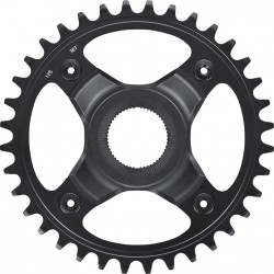 Shimano SM-CRE70-12-B chainring, 36T for chainline 53 mm, without chainguard, black