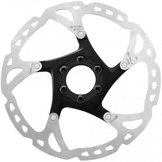 Shimano RT76 XT 6-bolt disc rotor 160 mm