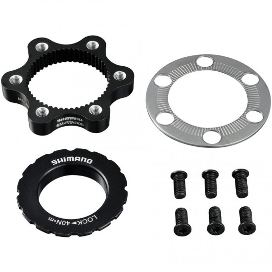 Shimano SM-RTAD05 6-bolt rotor to Centre-Lock hub disc adapter