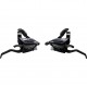 Shimano ST-EF500 EZ fire plus STI set, 2-finger lever, 3 x 7-speed, black