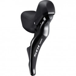 Shimano ST-R7025 105 double hydraulic / mechanical STI lever, left hand, black