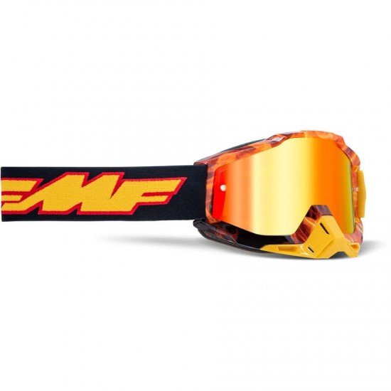 FMF POWERBOMB Goggle Spark Mirror Red Lens