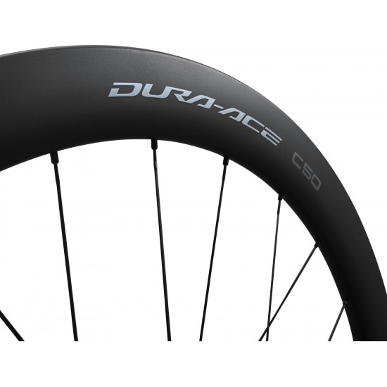 Shimano WH-R9270-C50-TU Dura-Ace disc Carbon tubular 50 mm, 12-speed rear 12x142 mm