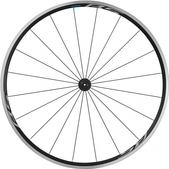 Shimano WH-RS100 clincher wheel, 100 mm Q/R axle, front, black