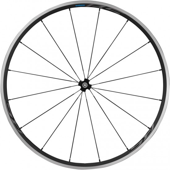 Shimano WH-RS300 clincher wheel, 100 mm Q/R axle, front, black