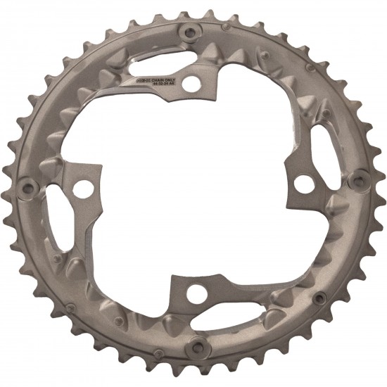 Shimano FC-T671 chainring 44T-AE for chain guard, silver