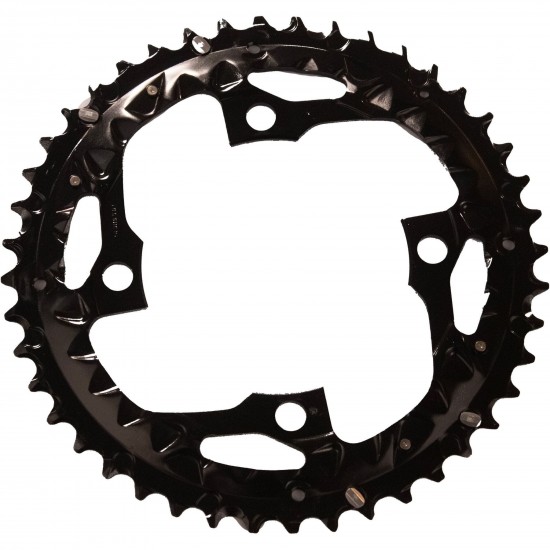 Shimano FC-T611 chainring 44T-AE, black, for chain guard