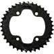 Shimano FC-M6000-2 chainring, 24T-BE, for 34-24T