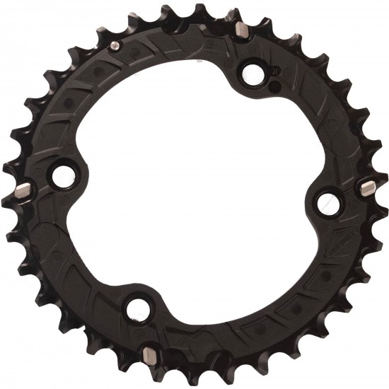 Shimano FC-M6000-2 chainring, 24T-BE, for 34-24T