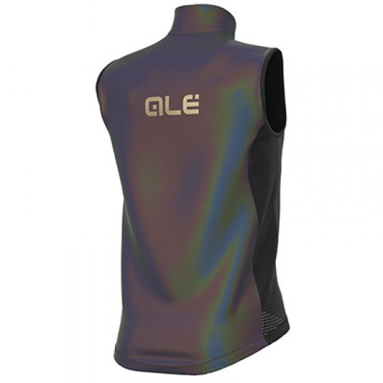 Ale Clothing Reflective Iridescent Shell Gilet