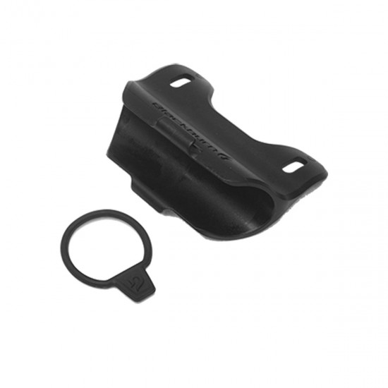 BLACKBURN AIRSTIK 2STAGE CLIP AND STRAP: BLACK